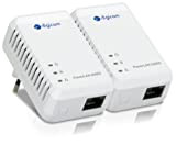 Digicom 8E4526 KIT Powerline AV500, 1 porta Ethernet, fino a 500Mbps, Plug&Play, Kit con 2 adattatori