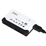 Digiflex Lettore di Memory Card USB 2.0 Integrato per Mini SD, SDHC, M2,TF, XD, CF