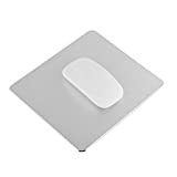 DIGIFLEX Tappetino mouse alluminio - Antiscivolo tappetino in metallo - Robusto durevole impermeabile - Design elegante moderno - Protettivo per ...