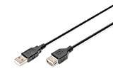 Digitus Cavo di prolunga USB 2.0-3,0 m - da USB A (M) a USB A (F) - 480 Mbit/s - ...