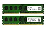 DILC, RAM DDR3 DIMM 4GB, 2 Memorie RAM per Computer Fisso, PC3-12800, 1600Mhz (240 Pin), 1.35v (Low Voltage), Compatibili con ...