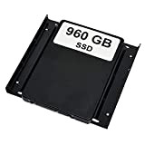 Disco rigido da 960 GB SSD con telaio da incasso (2,5" a 3,5") compatibile con scheda madre ASRock H270 Pro4, ...