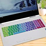 DJNCIA Flessibile, Lavabile, 15 15,6 Pollici Tastiera Laptop Protector Cover for HP Envy 15 X360-bd001TX Padiglione 15-CB073TX / CB075TX Anti-Polvere ...