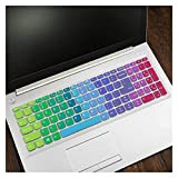 DJNCIA Flessibile, Lavabile, Notebook Keyboard Protector Cover for Lenovo Ideapad 310 15 510 15 110 15 17 for Notebook 15 ...
