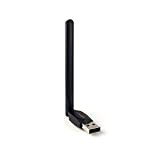 Docooler GTMEDIA 150Mbps USB WiFi Dongle USB2.0 Wireless Network WiFi Adapter Ethernet 802.11b/g/n w/Antenna per DVB-S2 STB