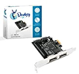 Donkey pc Scheda controller SATA/eSATA e IDE a porta PCI Express (PCI-E) (2 SATA (o eSATA) + 2 ATA