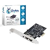 Donkey pc Scheda di espansione PCIe Firewire Card, PCI Express IEEE 1394 4 porte adattatore driver, PCI-E Firewire 800 adattatore ...