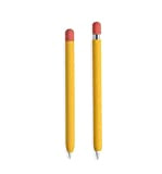doodroo - Skin per Apple Pencil, Custodia/Cover Protettiva Arancione Original, Compatibile con Apple Pencil 1a e 2a Generazione