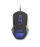 DR1TECH Guardian Mouse da Gaming con Filo in Tessuto Resistente | 7 Tasti fino a 3200 DPI | Design Leggero ...
