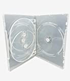 Dragon Trading - Custodia trasparente per DVD/CD/BLU RAY, dorso 14 mm, 5 pezzi