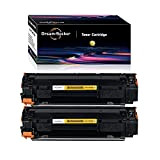 Dream-seeker Compatibile con HP CB435A CB436A 35A Cartucce di Toner per HP LaserJet P1102W M1136 P1108 P1007 P1106 P1008 P1102 ...