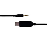 DSD TECH Questo è un cavo seriale USB RS232, terminato con un connettore jack audio da 3,5 mm che consente ...
