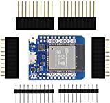 DUBEUYEW ESP32 ESP-WROOM-32 WLAN Upgrade mini WiFi + Bluetooth IoT Development Board 5V compatibile per Arduino (1 pack)
