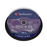 DVD + R DL 8,5 GB 8 X Verbatim Mandrino 10 pezzi
