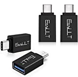 EasyULT Adattatore USB C a USB 3.0 [4 Pezzi], Adattatore Tipo-C a USB A con OTG Connettore Alta velocità Compatible ...