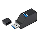 EasyULT USB 3.0 3-Porta Hub, 2 USB 2.0 Porta + USB 3.0 Porta Alta velocità per Computer Portatili PC Desktop ...