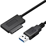 EasyULT USB 3.0 a 7 + 6 Adattatore di Cavo SATA di Slimline di 13Pin per l'azionamento Ottico di Dvd ...