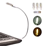 EBYPHAN LED Lampada USB, Luce LED USB Portatile, Luce Tastiera per PC Computer, Lampada da Lettura Regolabile, Collo di Cigno ...