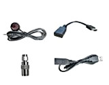 Edision NANO T265+ Decoder Kit accessori, ORIGINALE, Cavo USB tipo-Y, Cavo di prolunga HDMI, Cavo IR, Adattatore da SMA a ...