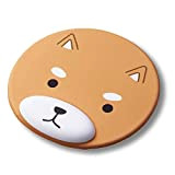 ELECOM-Japan Brand- Animal Mouse Pad with Wrist Rest MOCHIMARU / Cute / Ergonomic Design / Reduce Wrist Fatigue DOG MP-AN01DOG