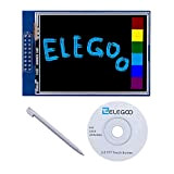 ELEGOO 2.8 Inches TFT Touch Screen 320x240 con SD Card Socket con Tutorial in Inglese e Tutte le Tecniche in ...