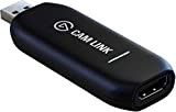 Elgato Cam Link 4K, scheda di acquisizione esterna, streaming, registrazioni con DSLR, camcorder, webcam in 1080p60, 4K30 per videoconferenze, home ...