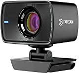 Elgato Facecam - Webcam Full HD 1080p60 per streaming live, gaming, videochiamate, sensore Sony, correzione avanzata della luce, controllo stile ...