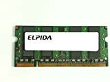 Elpida ebe21ue8acua-8g-e notebook 2 GB Sodimm DDR2 PC6400 (800) Unbuf 1.8 V 2Rx8 256 MX64 200P 128 MX8 cl