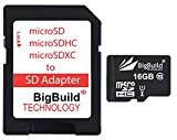 eMemoryCards - Scheda di memoria microSDHC da 16 GB, ultra veloce, 80 MB/s, per tablet Amazon Fire 7, 8 10, ...