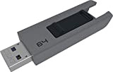 Emtec B250 Slide 64GB USB 3.0 (3.1 Gen 1) Connettore USB tipo A Grigio unità flash USB
