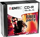 EMTEC CD-R 80 - Confezione da 10