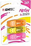 EMTEC Chiavetta USB 2.0 C410 Flash Drive da 32 GB, lettura 5 Mb/S, scrittura 15 Mb/S, USB 2.0, USB 3.0, ...