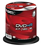 Emtec Dvd+r 4.7GB EKOVPR4710016CB - Confezione da 100