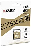Emtec Scheda di memoria SDHC classe 10 da 32 GB, classe 10, classe 10, 85 MB/s, colore nero, marrone
