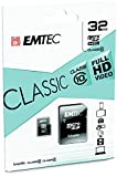 Emtec - Scheda microSDHC da 32 GB, classe 10 Classic