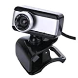 Encore Webcam HD con Microfono 640X480, 30FPS, SENSORE CMOS, Cavo USB 1.8M
