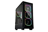 Enermax Starryfort SF30 ARGB Midi Tower - Alloggiamento per PC da gioco, con alimentatore da 700 W, 82 + bronzo, ...