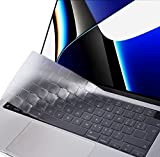 EooCoo Copritastiera Ultrasottile Compatibile per 2022 M2 Macbook Air 13.6 A2681 / 2021 Nuovo M1 Macbook Pro 14 pollici A2442 ...