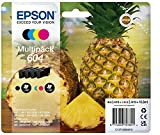 Epson 604 Serie Ananas - Cartucce per stampante getto d'inchiostro, Multipack 4 colori (Nero, Ciano, Magenta, Giallo), Formato STD, Stampe ...