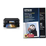 Epson Expression Photo XP-8700 stampante Multifunzione fotografico A4 (stampa, copia, scansione) USB, App Smart Panel, Nero & Super Carta Fotografica ...
