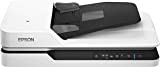 Epson Workforce DS-1660W scanner A4 piano WiFi, velocità 25 pagine minuto in b/n e colore, Alimentatore Automatico 50 fogli, include ...