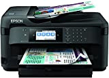Epson, WorkForce WF-7715DWF, stampante multifunzione a colori, a getto d'inchiostro, A3 (supportato), fino a 32 ppm (stampa), 250 fogli, 33,6 ...