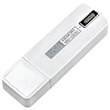 Esonic MQ-U300 - Registratore vocale USB, capacità di registrazione fino a 25 giorni in modalità stand-by