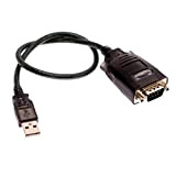 Ewent - Convertitore Adattatore da USB 2.0 a Seriale RS-232 - Compatibile con Windows e Mac - Cavo da 1,5 ...