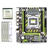 Exoggo X79 Set di schede madri Xeon E5 2640 CPU E5-2640 con combo LGA2011 4Pcs X 4GB = 16GB di ...