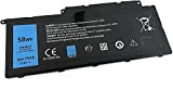 F7HVR G4YJM 062VNH T2T3J Batteria del Computer Portatile Laptop per Dell Inspiron 17 7000 7737 7746 14 15 15r 5545 ...
