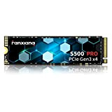 fanxiang S500 Pro SSD NVMe da 1TB M.2 PCIe Gen3x4 2280 SSD integrato, pasta termica al grafene, SLC cache 3D ...
