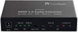 FeinTech VAX00102 HDMI 2.0 Audio Extractor, ARC 4K HDR Nero