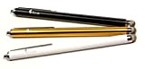 Fenix - Set di 3 penne stilo con punta in fibra ibrida in micro maglia per iPhone 4/5/5c/6/6+, iPad/iPad Air/iPad ...