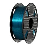 Filamento PLA blu acqua di seta 1,75 mm Materiali per stampante 3D 1KG 2.2 libbre Spool Shine Setoso lucido metallo ...